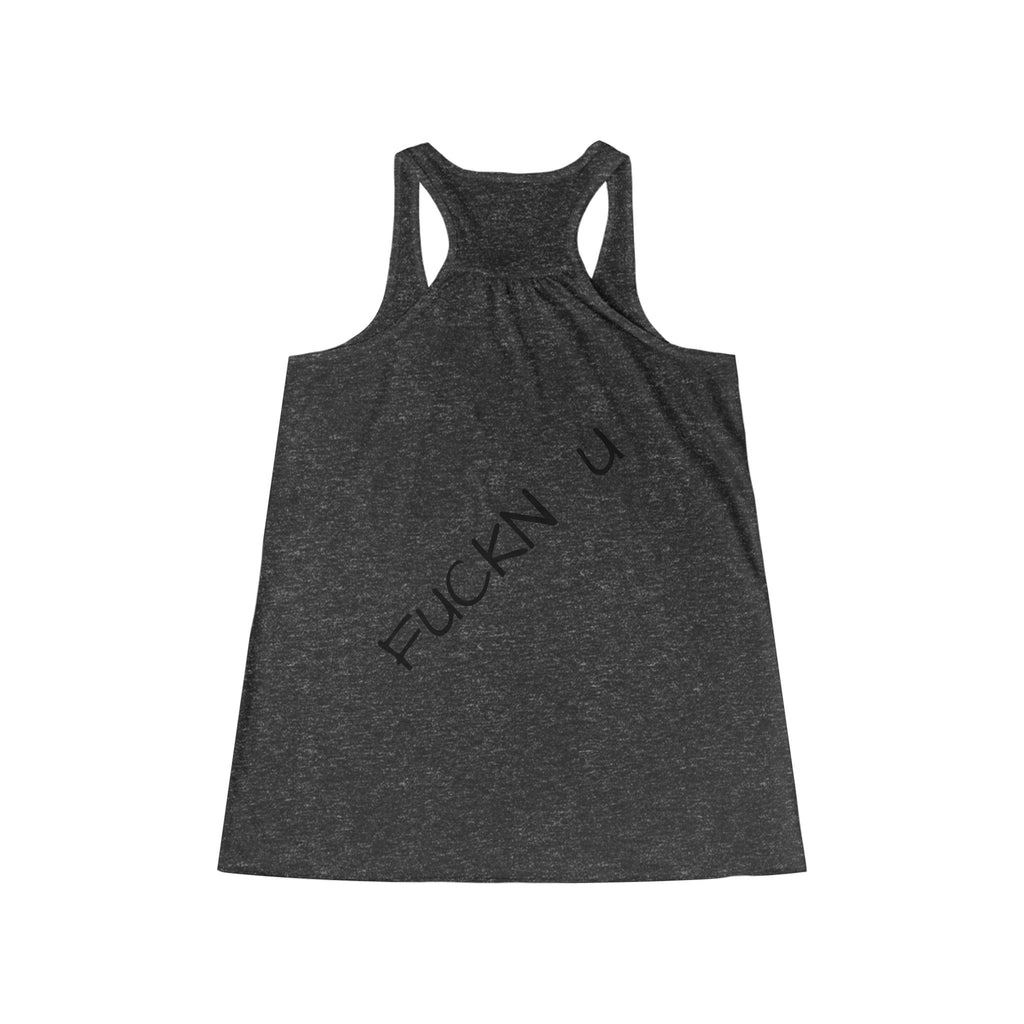 Racerback Tank - Minimal 'FUCKN U' Graphic