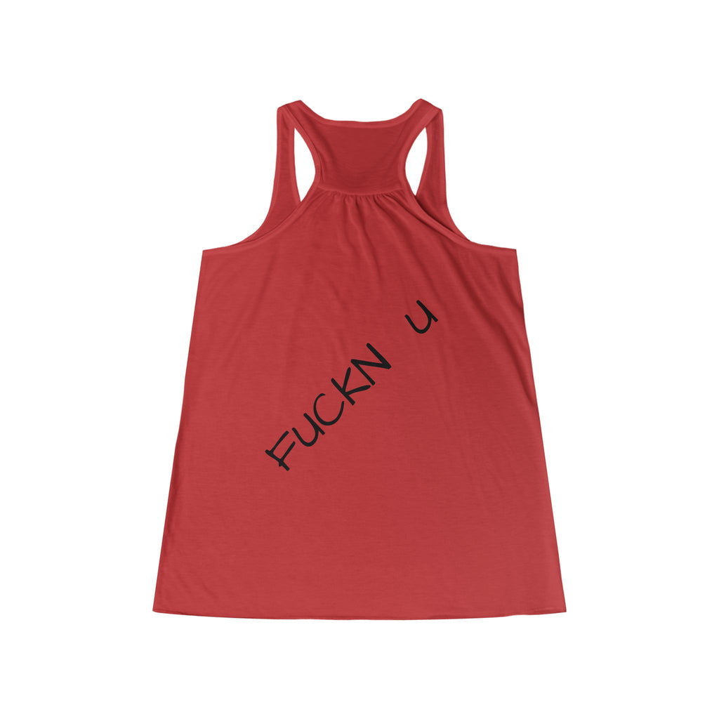 Racerback Tank - Minimal 'FUCKN U' Graphic