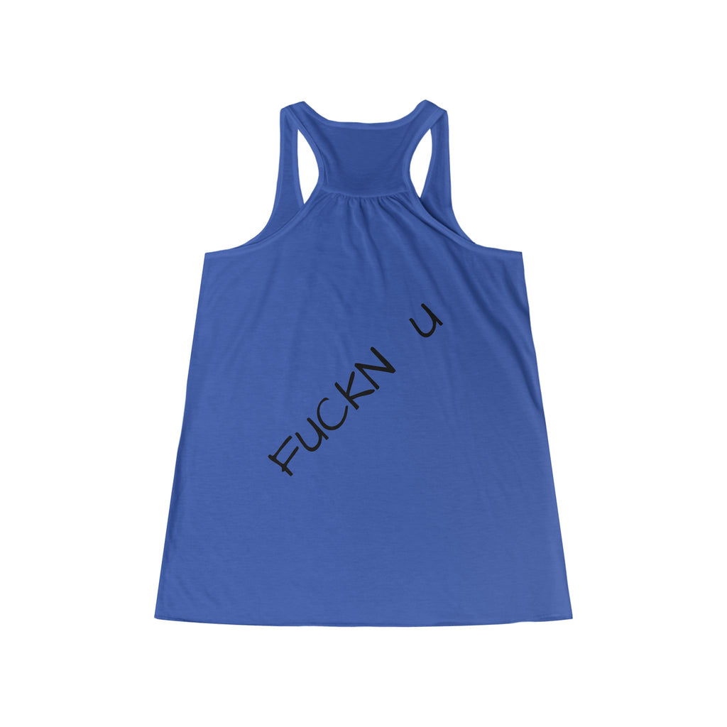 Racerback Tank - Minimal 'FUCKN U' Graphic