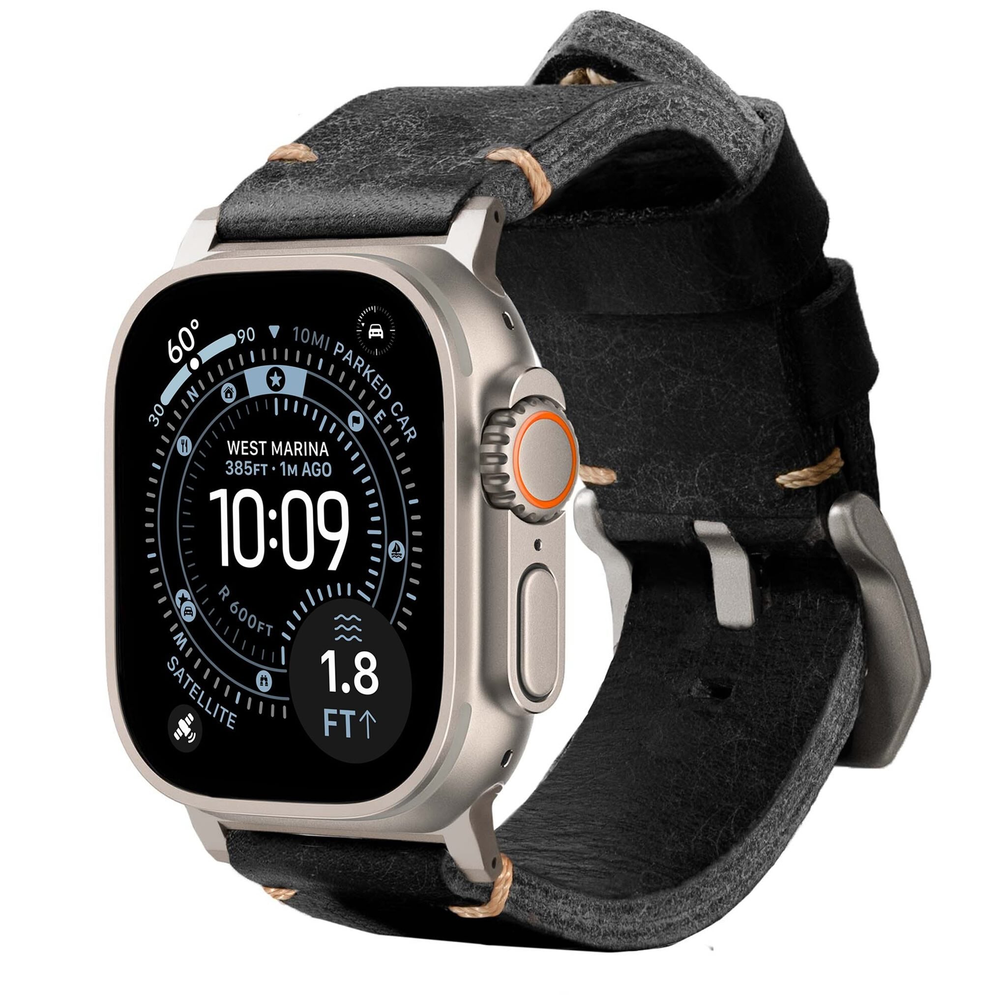Mens Leather Strap R01 Watch