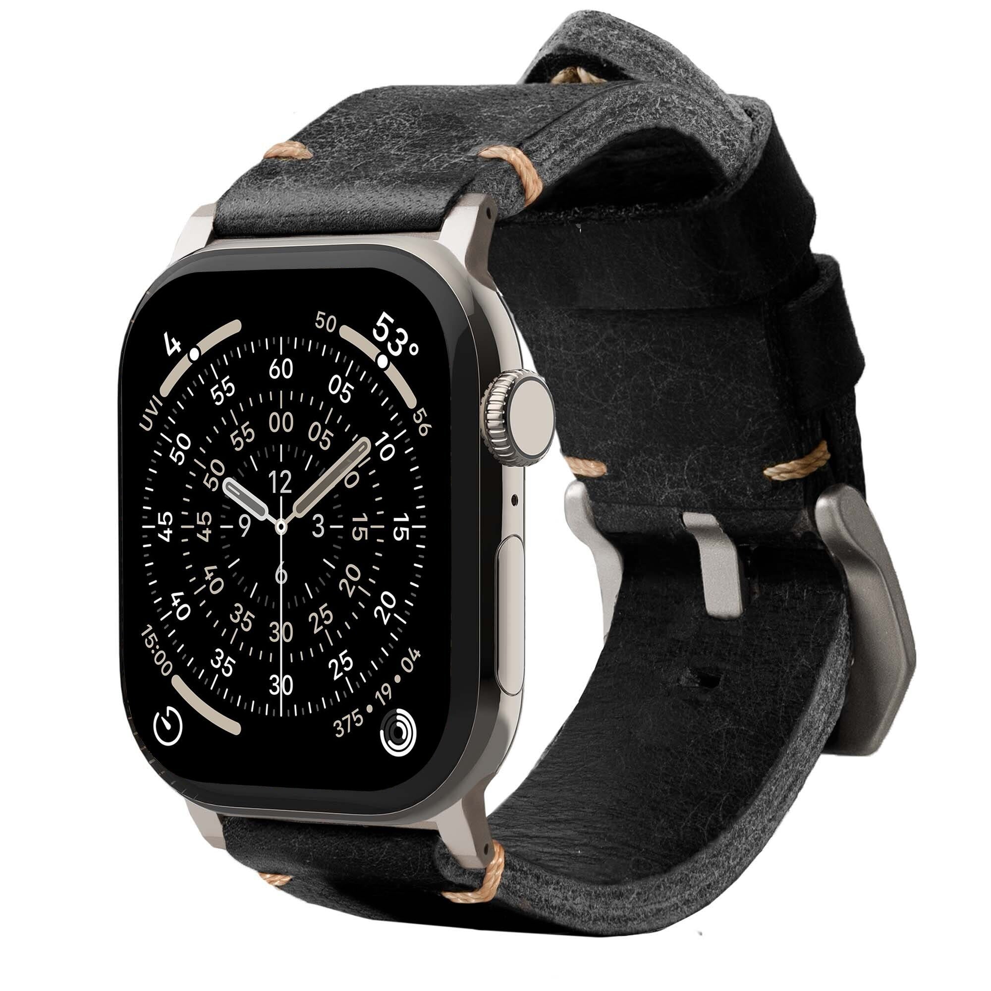 Mens Leather Strap R01 Watch