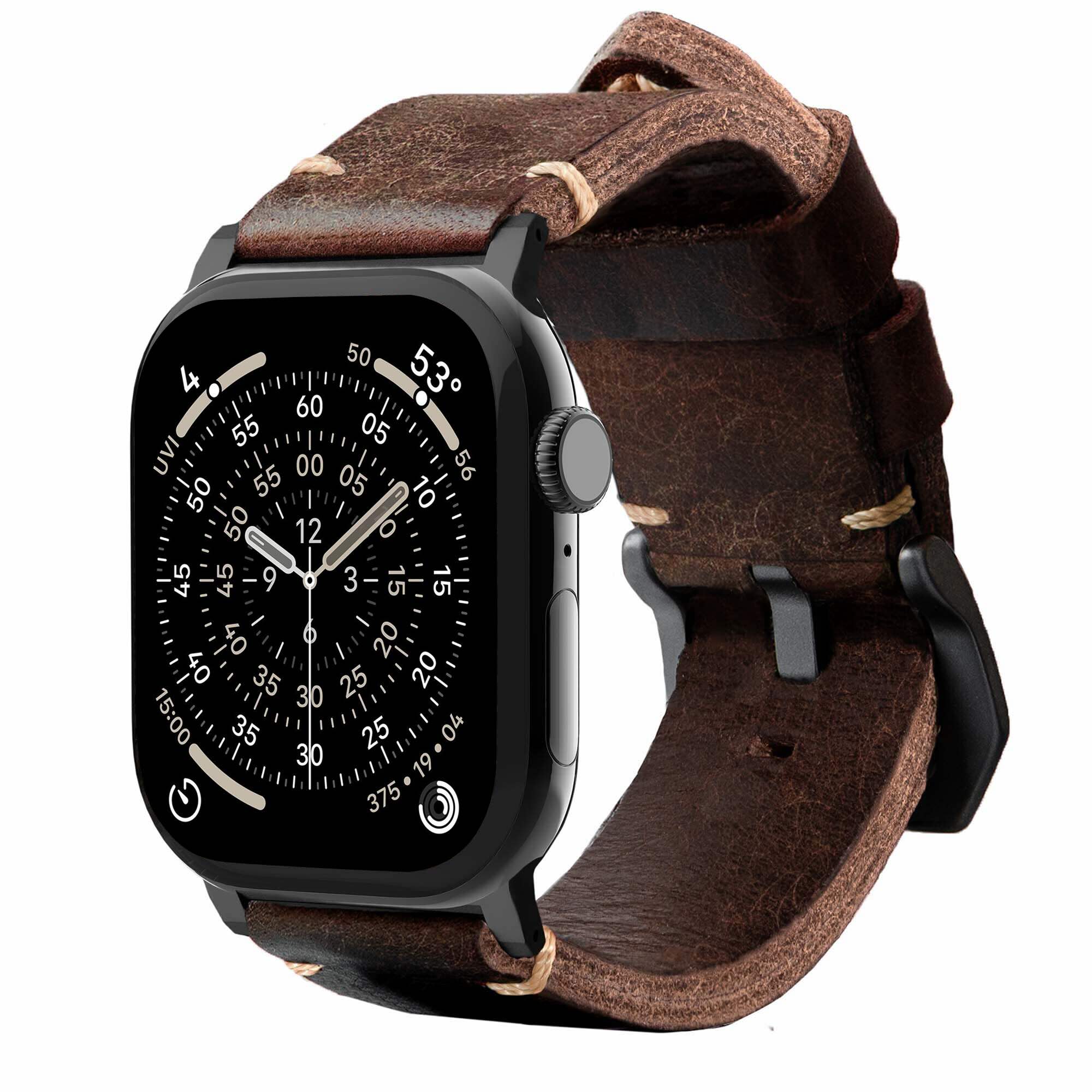 Mens Leather Strap R01 Watch
