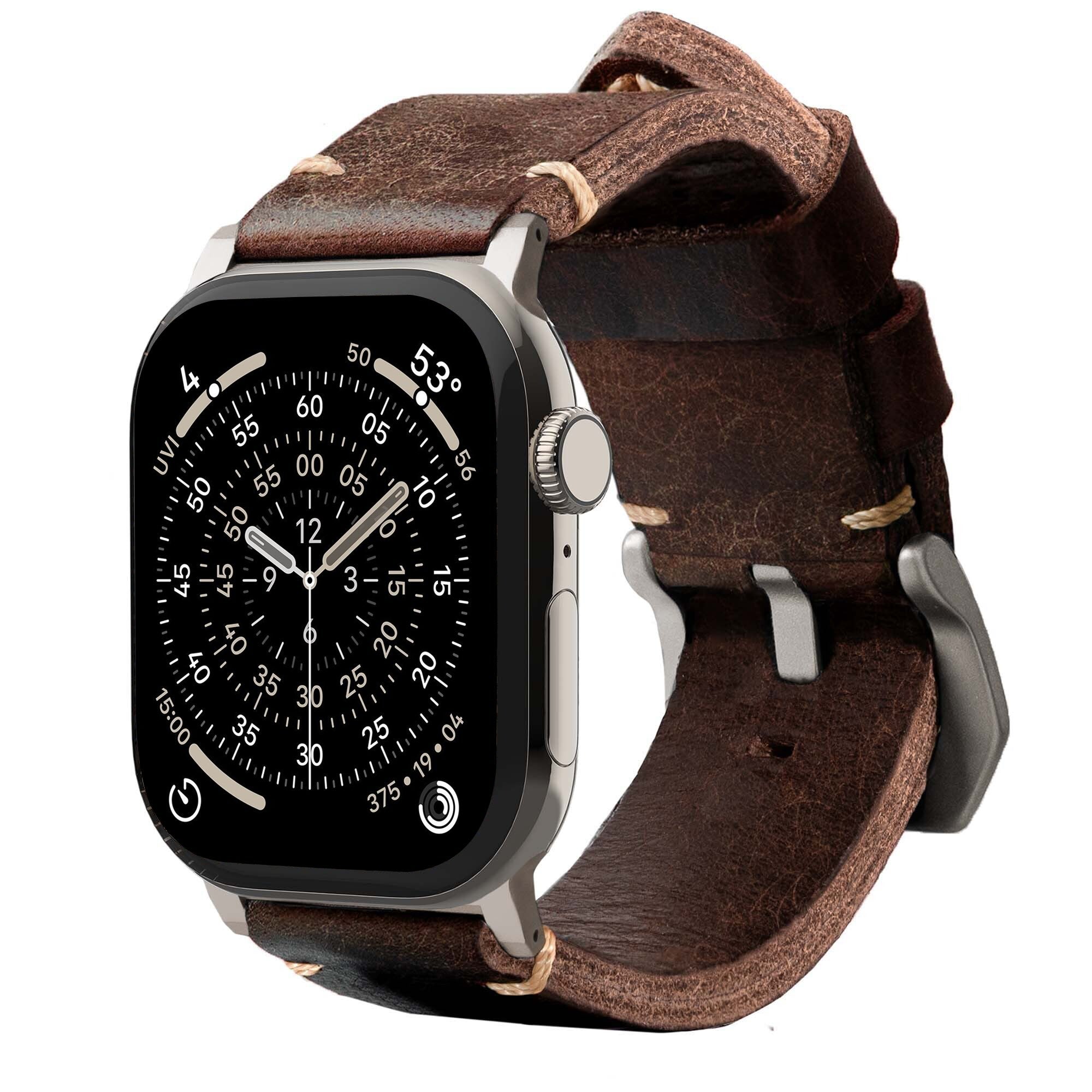 Mens Leather Strap R01 Watch