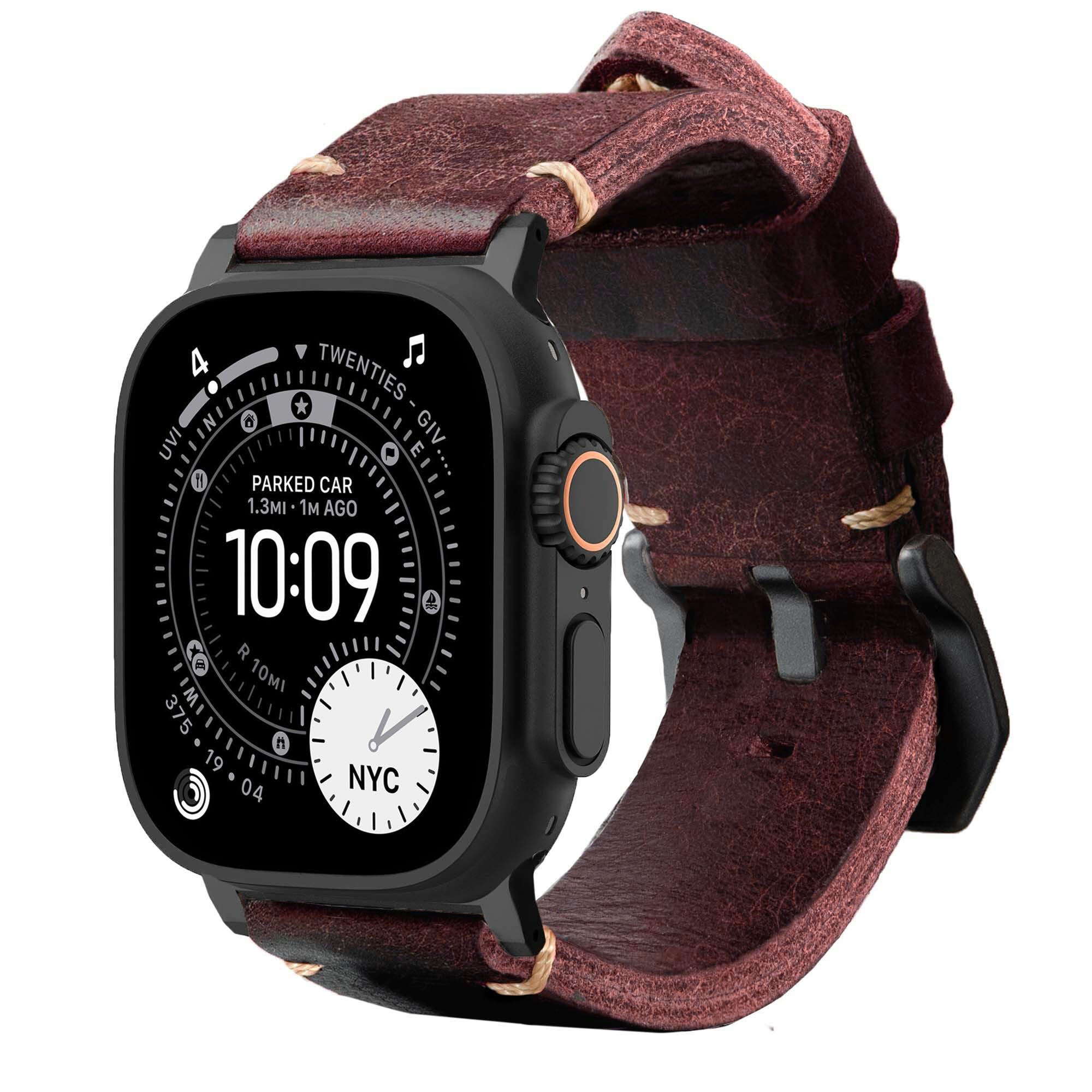 Mens Leather Strap R01 Watch