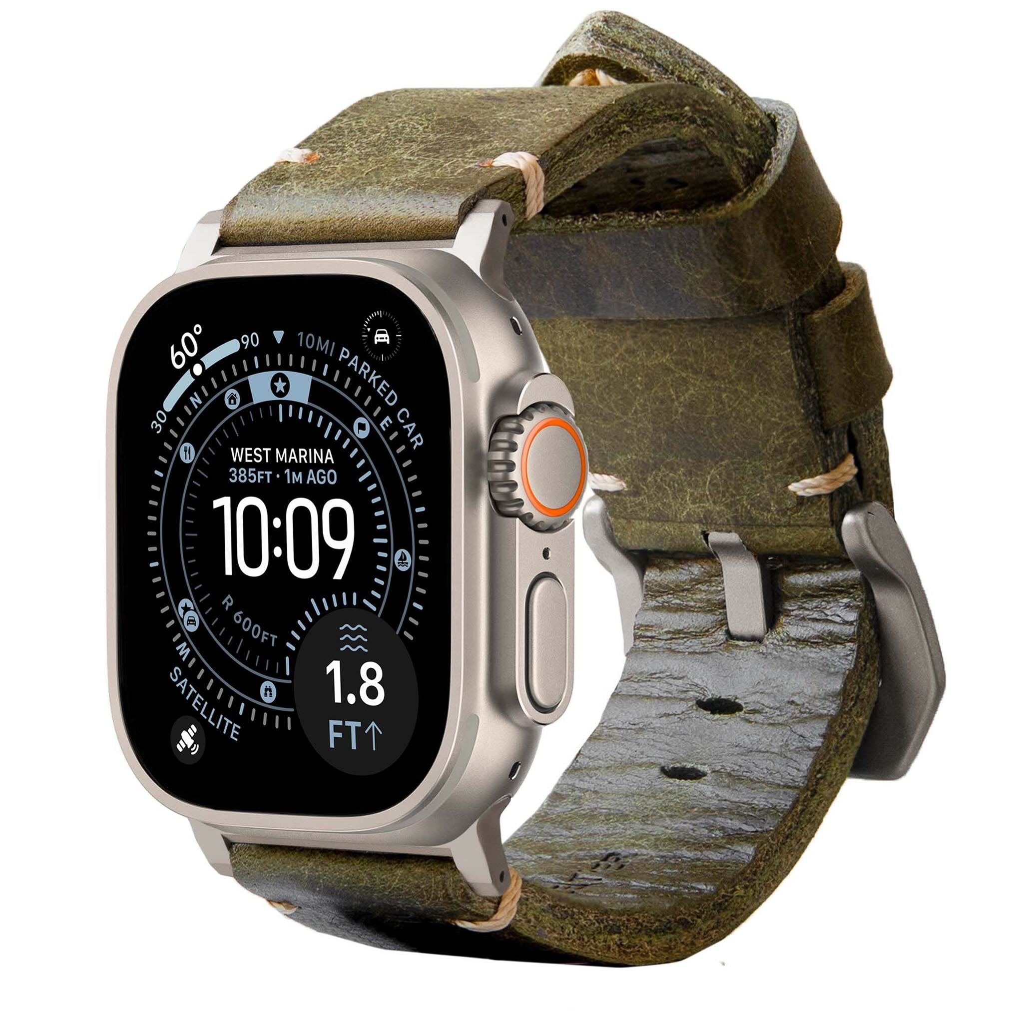 Mens Leather Strap R01 Watch