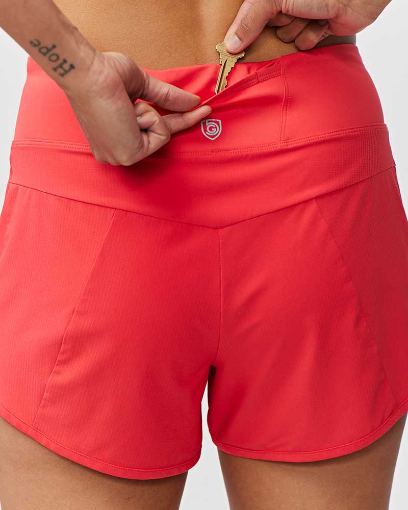 Women's High Rise Running Shorts
