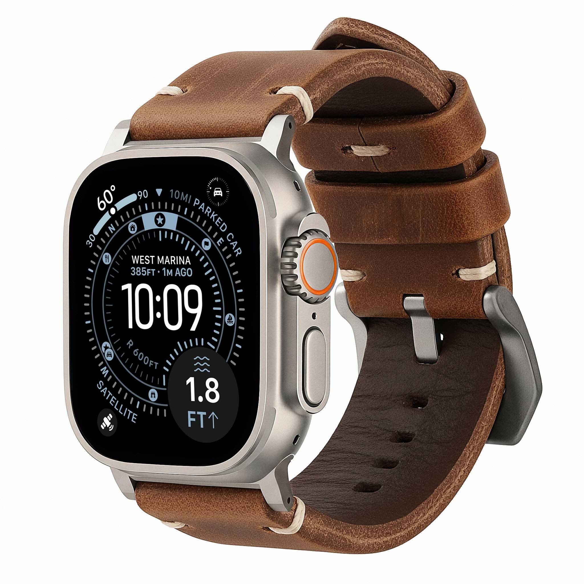 Mens Leather Strap R01 Watch